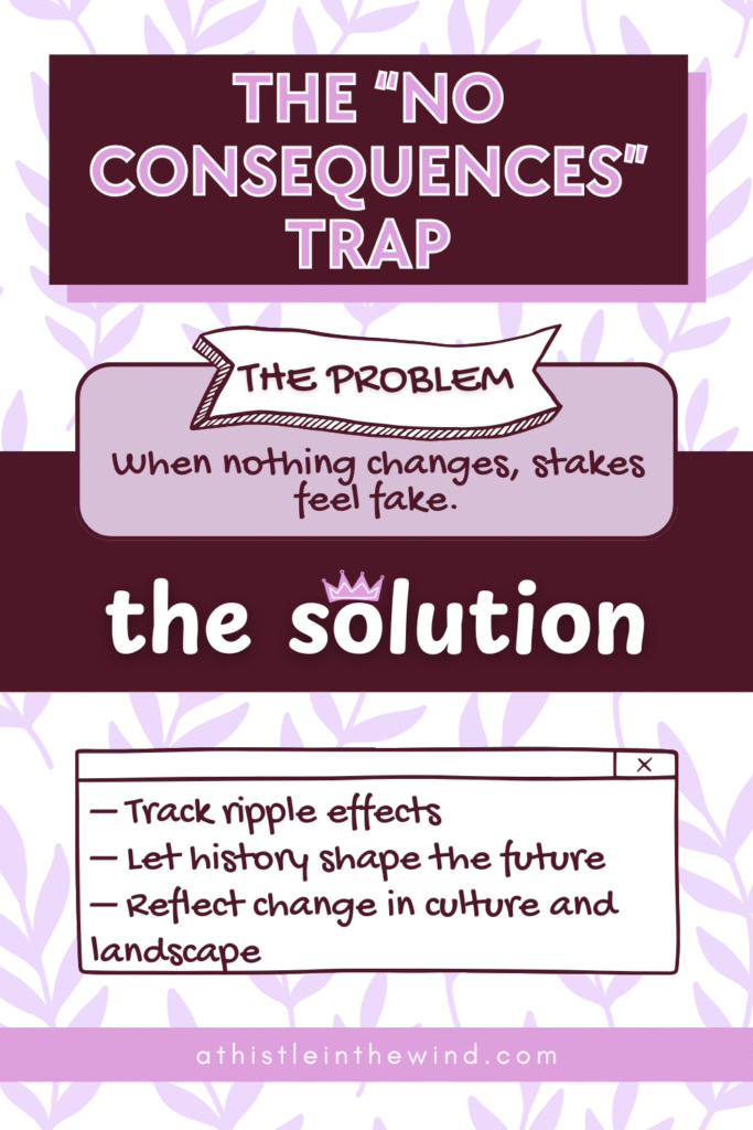 the "no consequences" trap