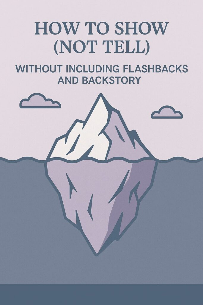 How to Show (Not Tell) without Including Flashbacks and Backstory