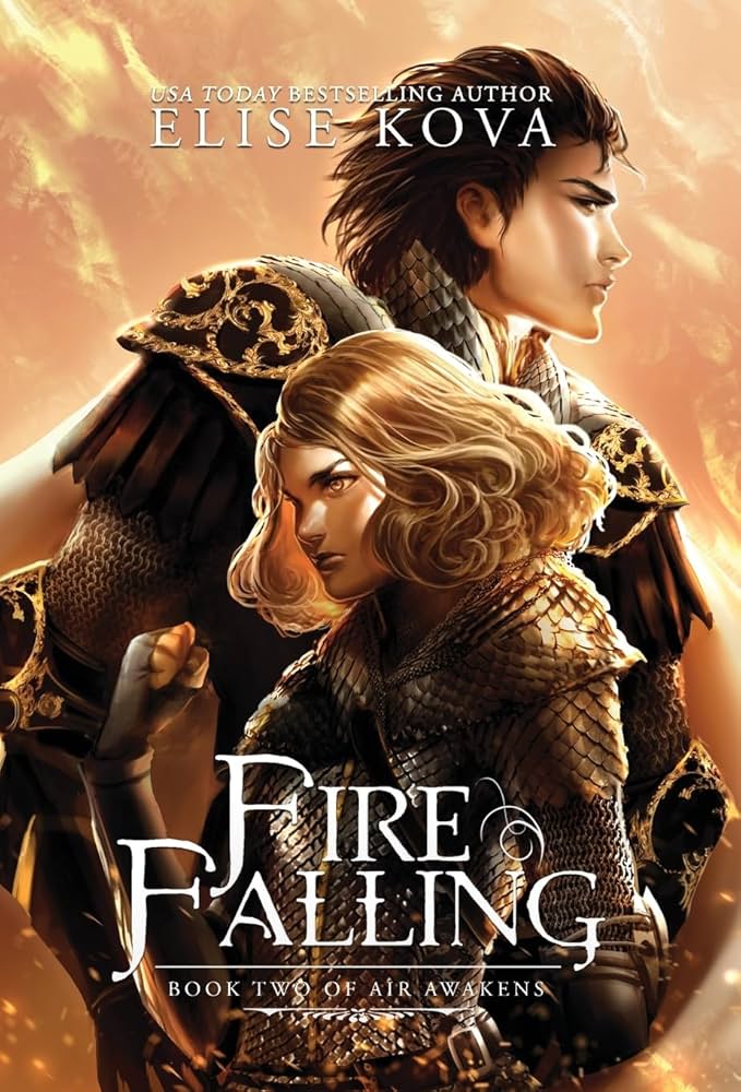 cover of Fire Falling by Elise Kova