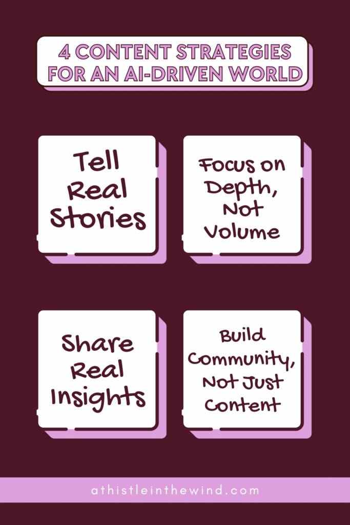 4 Content Strategies for an AI-Driven World