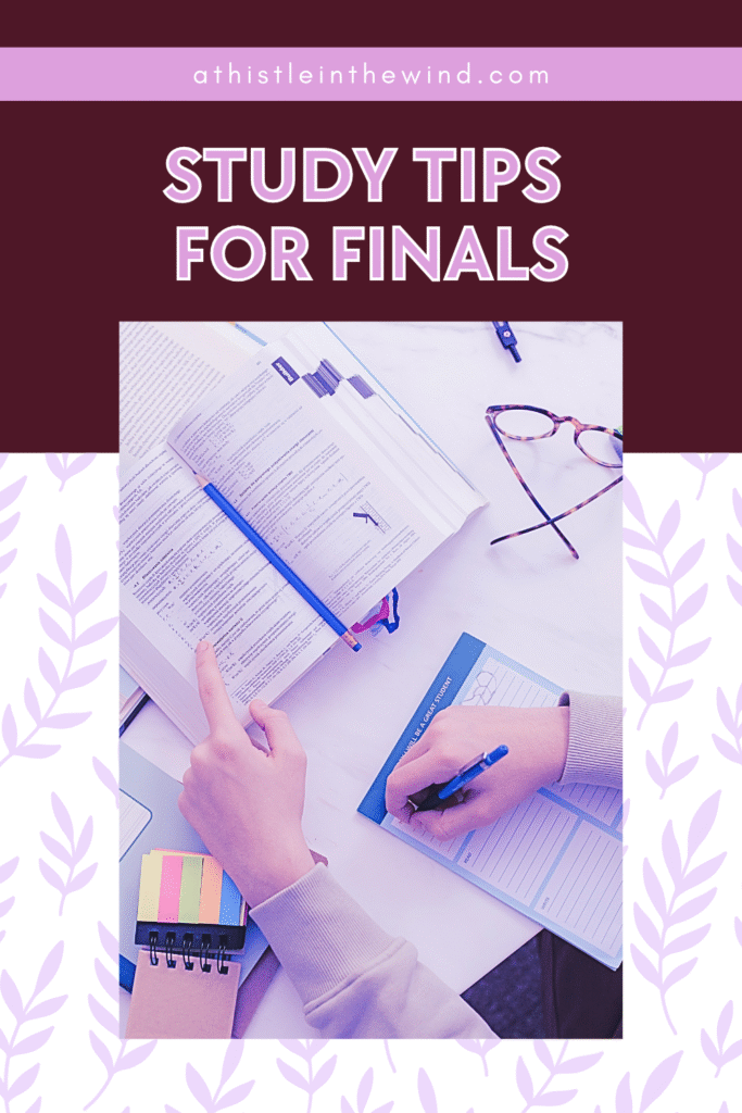 Study Tips for Finals