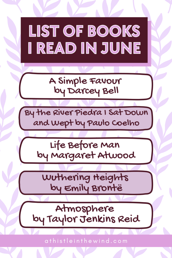 books i read in june - What I Read in June