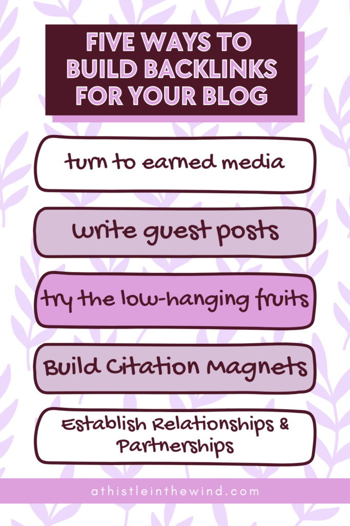 How to Build Backlinks (Five Ways)