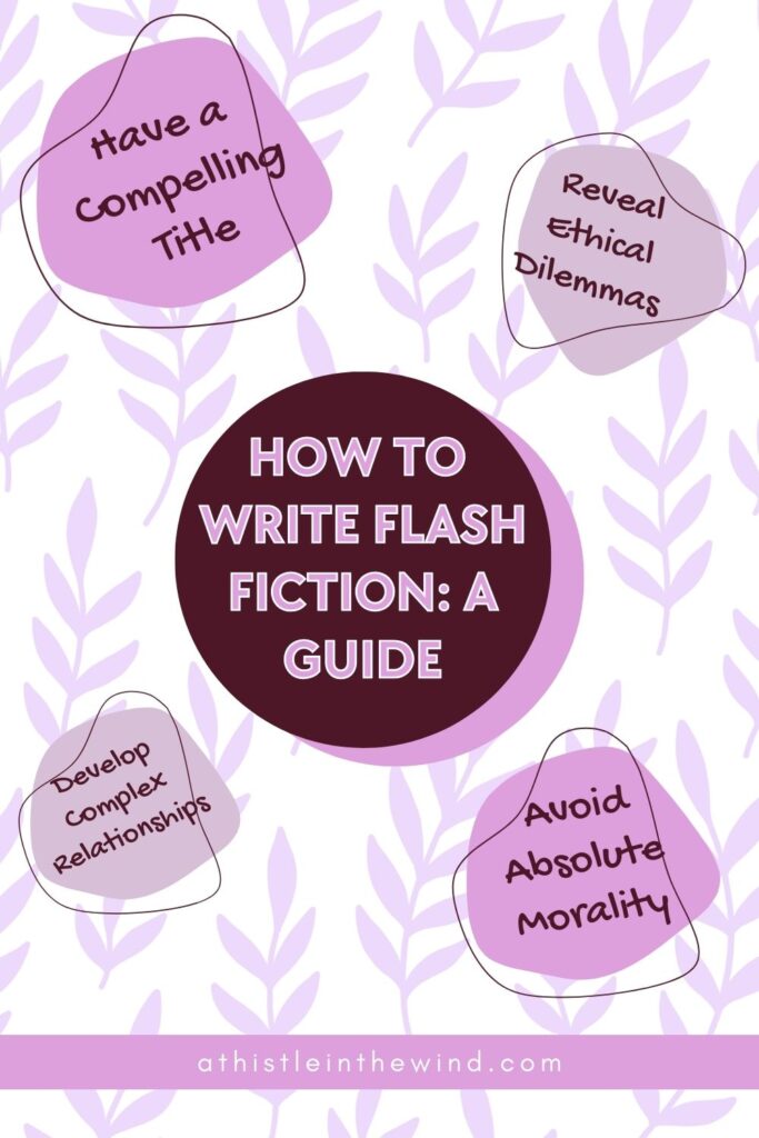 how to write flash fiction: a guide