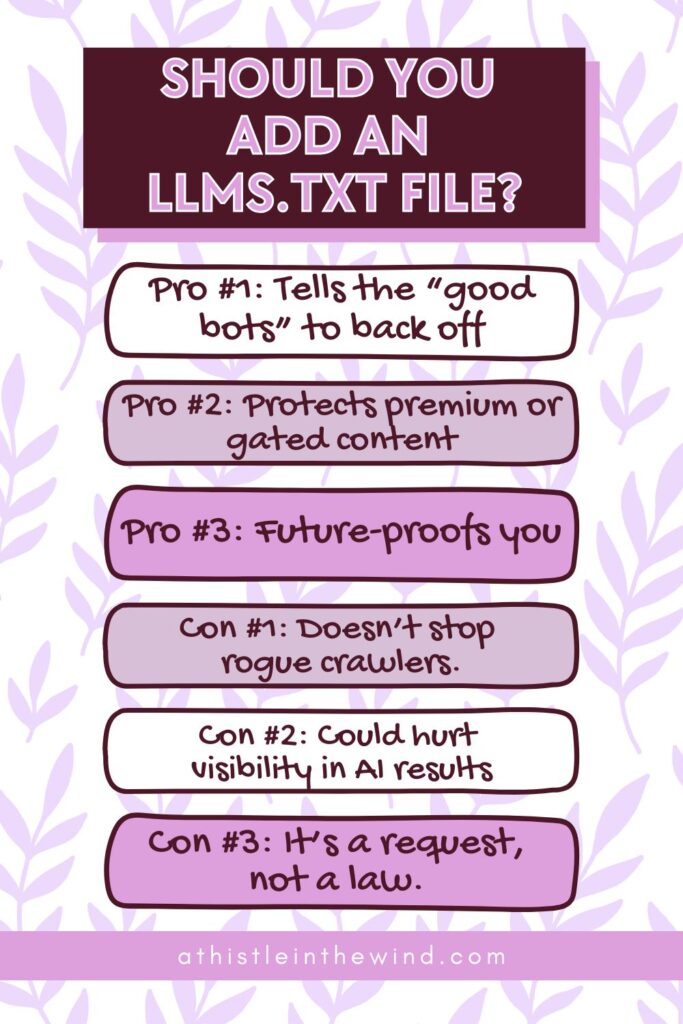 Should You Add an LLMs.txt File