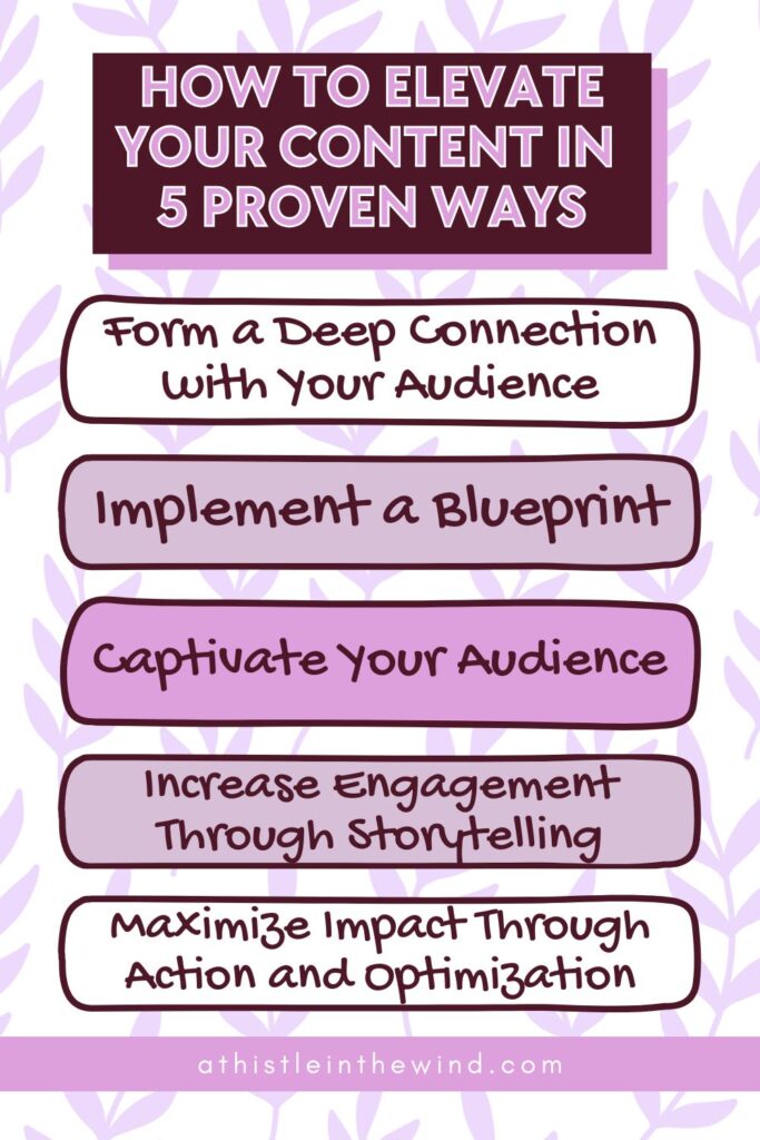 How to Elevate Your Content in 5 Proven Ways