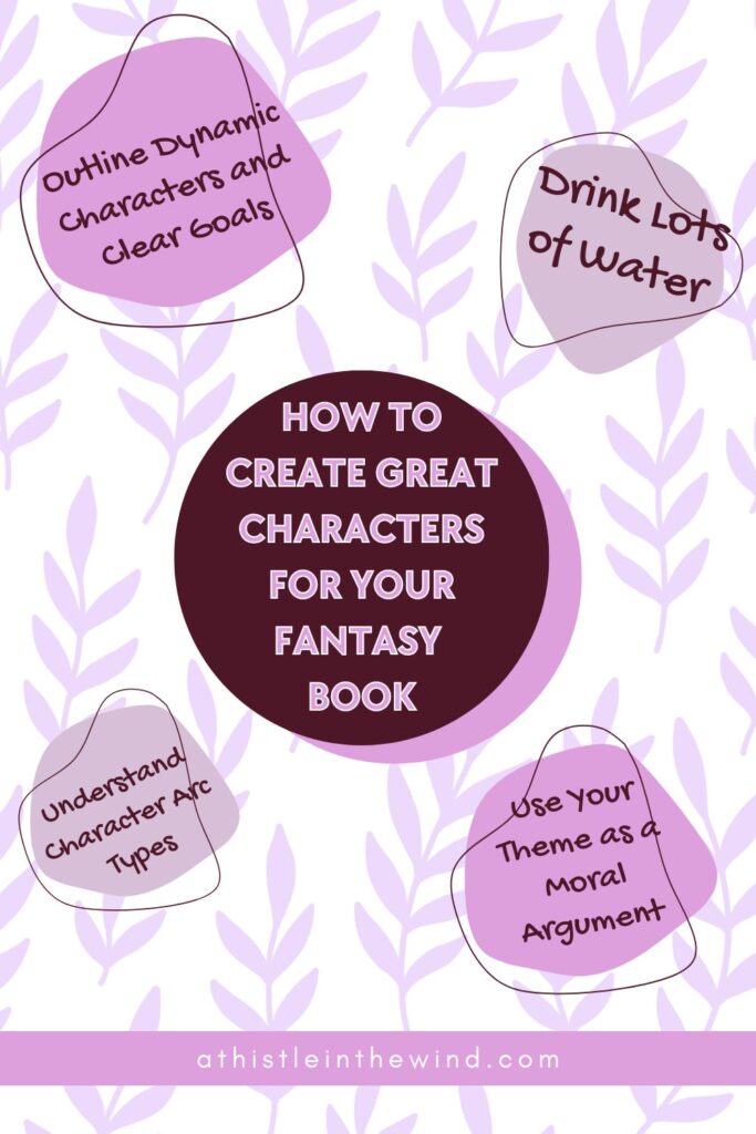 how to create great characters for your fantasy book