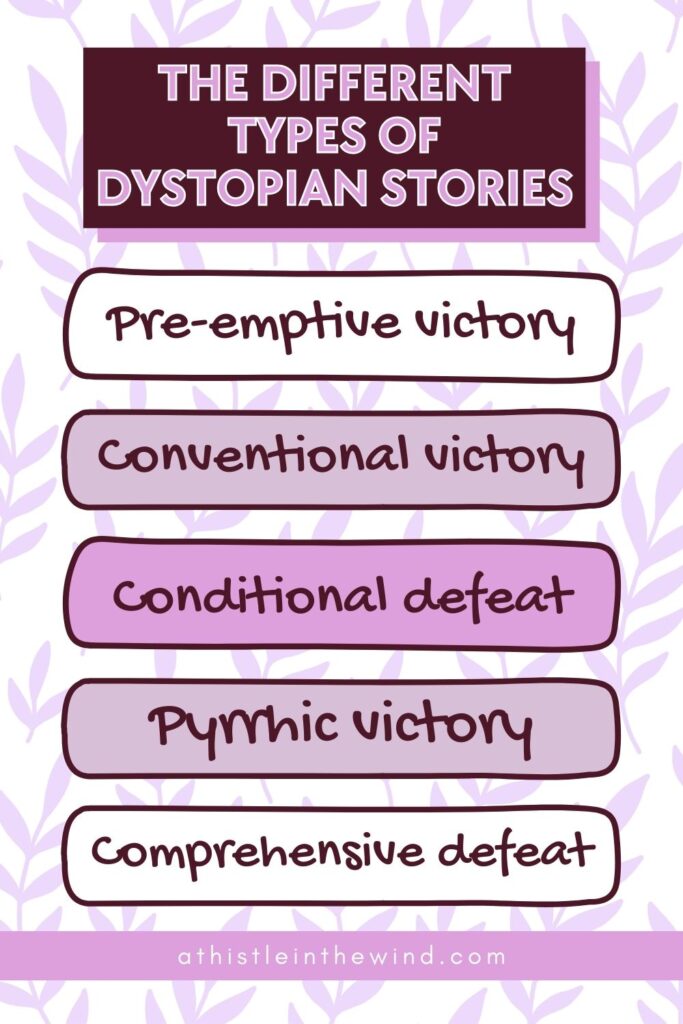 the different types of dystopian stories
