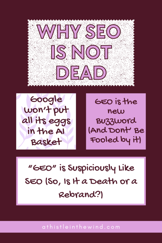 why seo is not dead - optimize your blog posts
