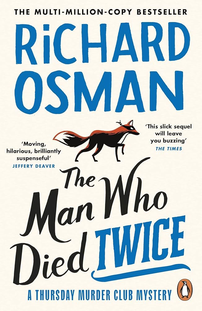 cover of the man who died twice by richard osman