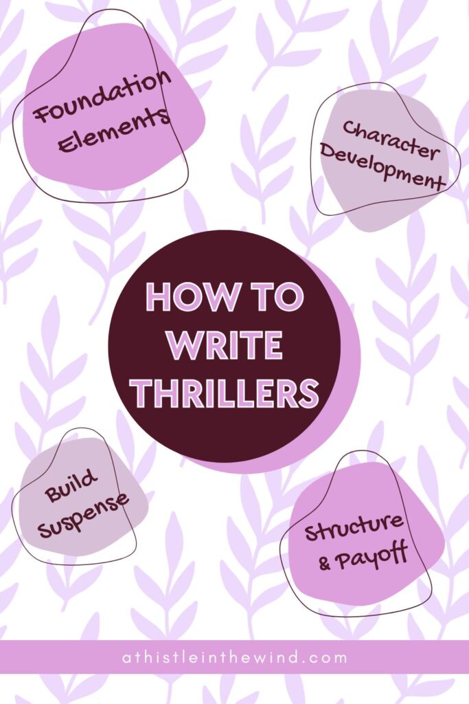 how to write thrillers