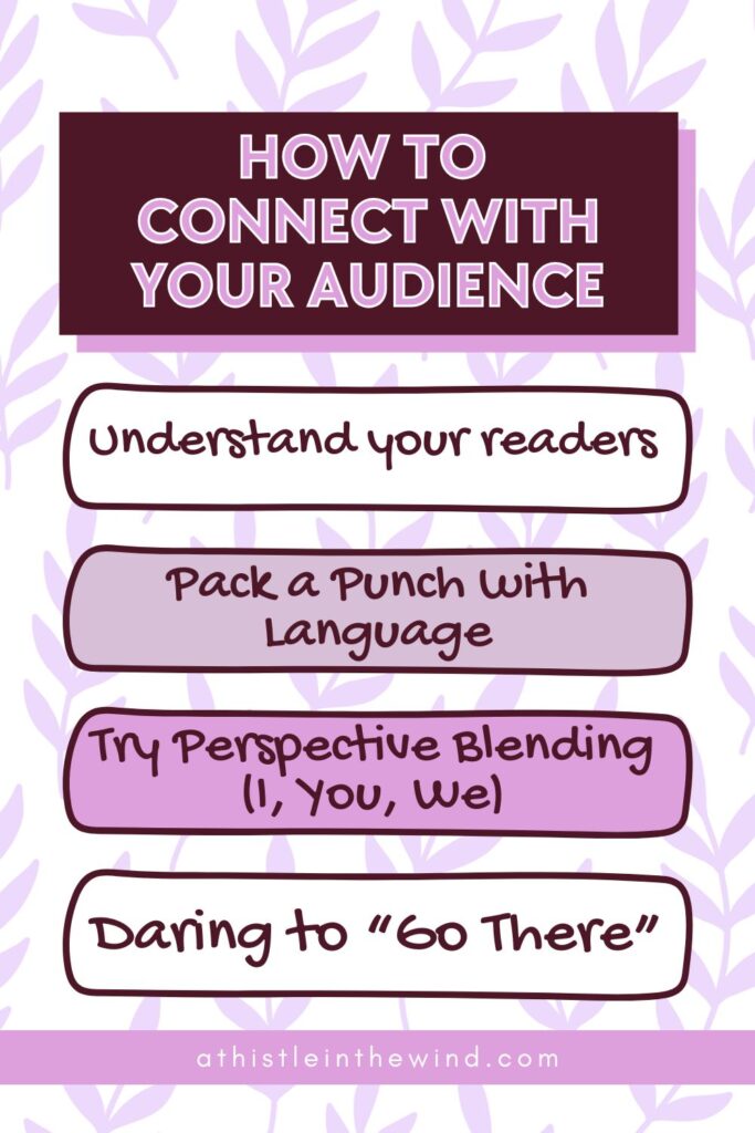 how to connect with your audience