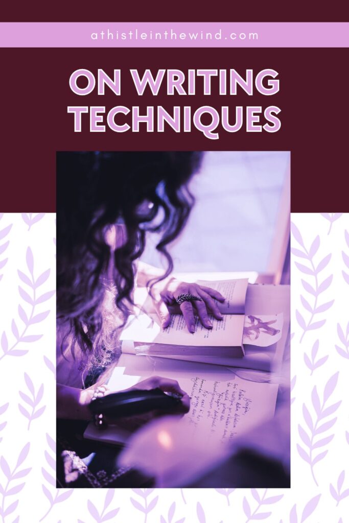 cover of on writing techniques