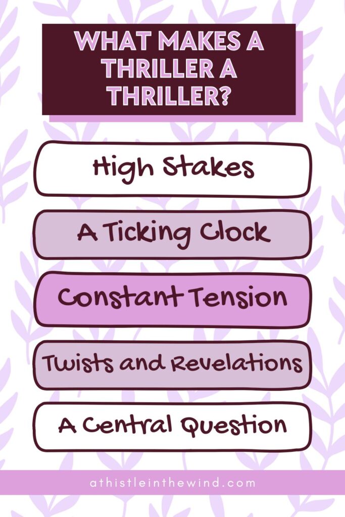 what makes a thriller a thriller