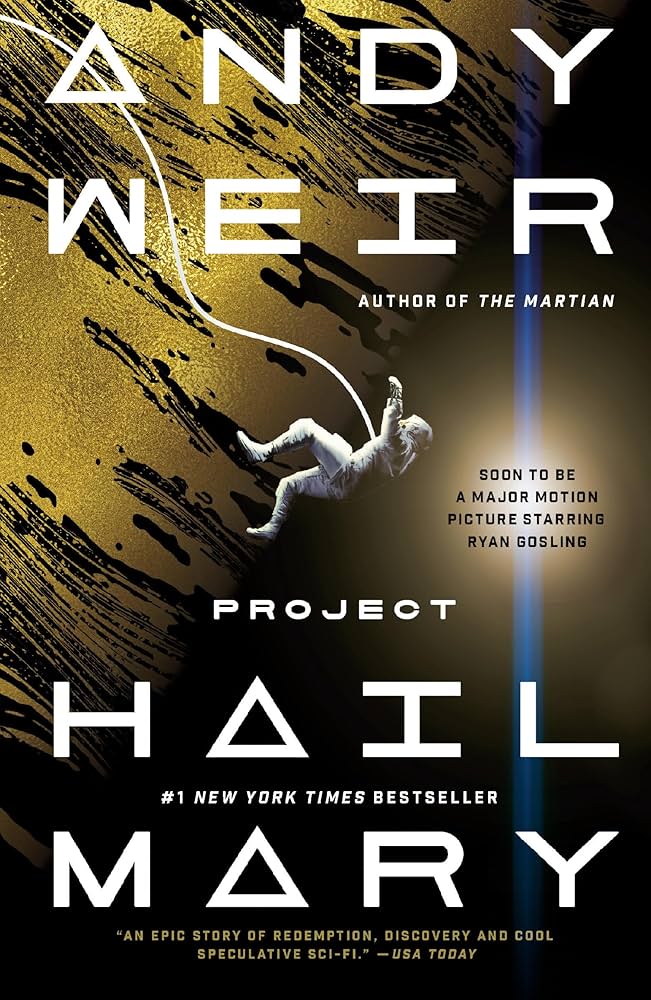 cover of Project Hail Mary by Andy Weir