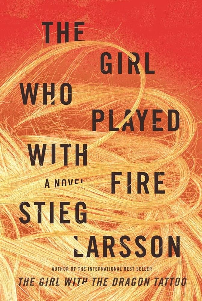 The Girl Who Played with Fire by Stieg Larsson cover - February reading list