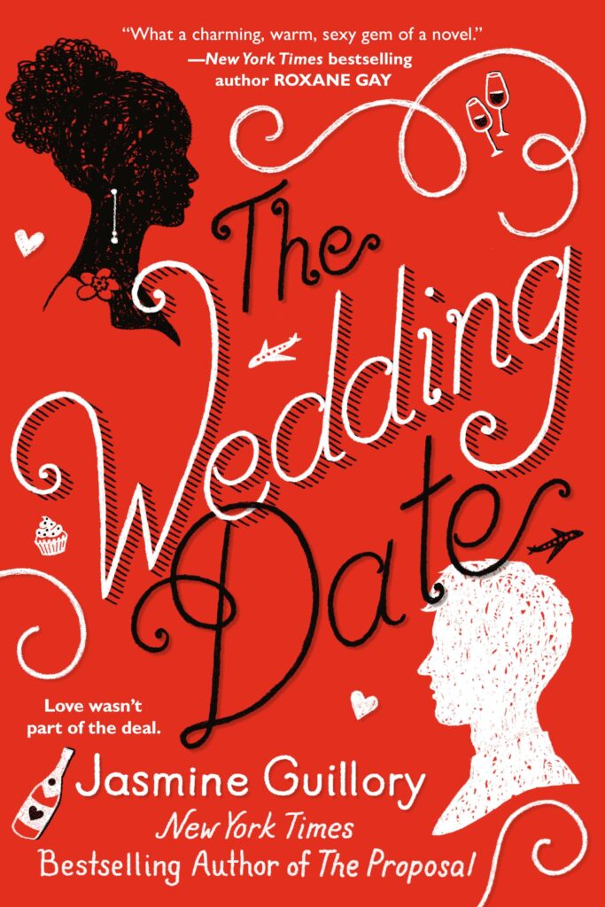 The Wedding Date by Jasmine Guillory cover - what I read in April